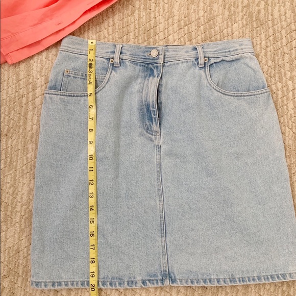 Vintage Denim Skirt - Picture 5 of 8